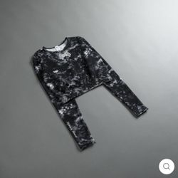 VINTAGE DARC SPORT BLACK MARBLE LONG SLEEVE- MEDIUM