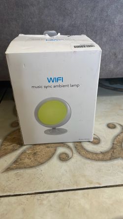 Music sync white lamp