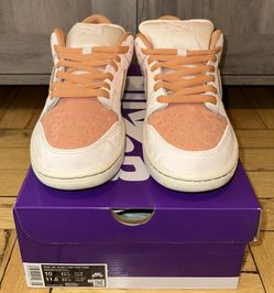 New Men’s Nike SB Dunk Low PRM Amber Brown/Guava Ice Size 10 US (FV5926 200)