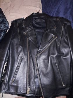 Motorcycle jacket great quality real leather