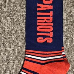 New England Patriots Official Sock (One Size Fits Most(