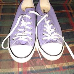 Converse Unisex Adults Purple CTAS Double Tounge 112422F Sneaker Size M7 W9
