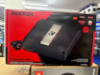 Kicker LX1650.1 Mono Sub Amp 2200W - Halloween Special $499