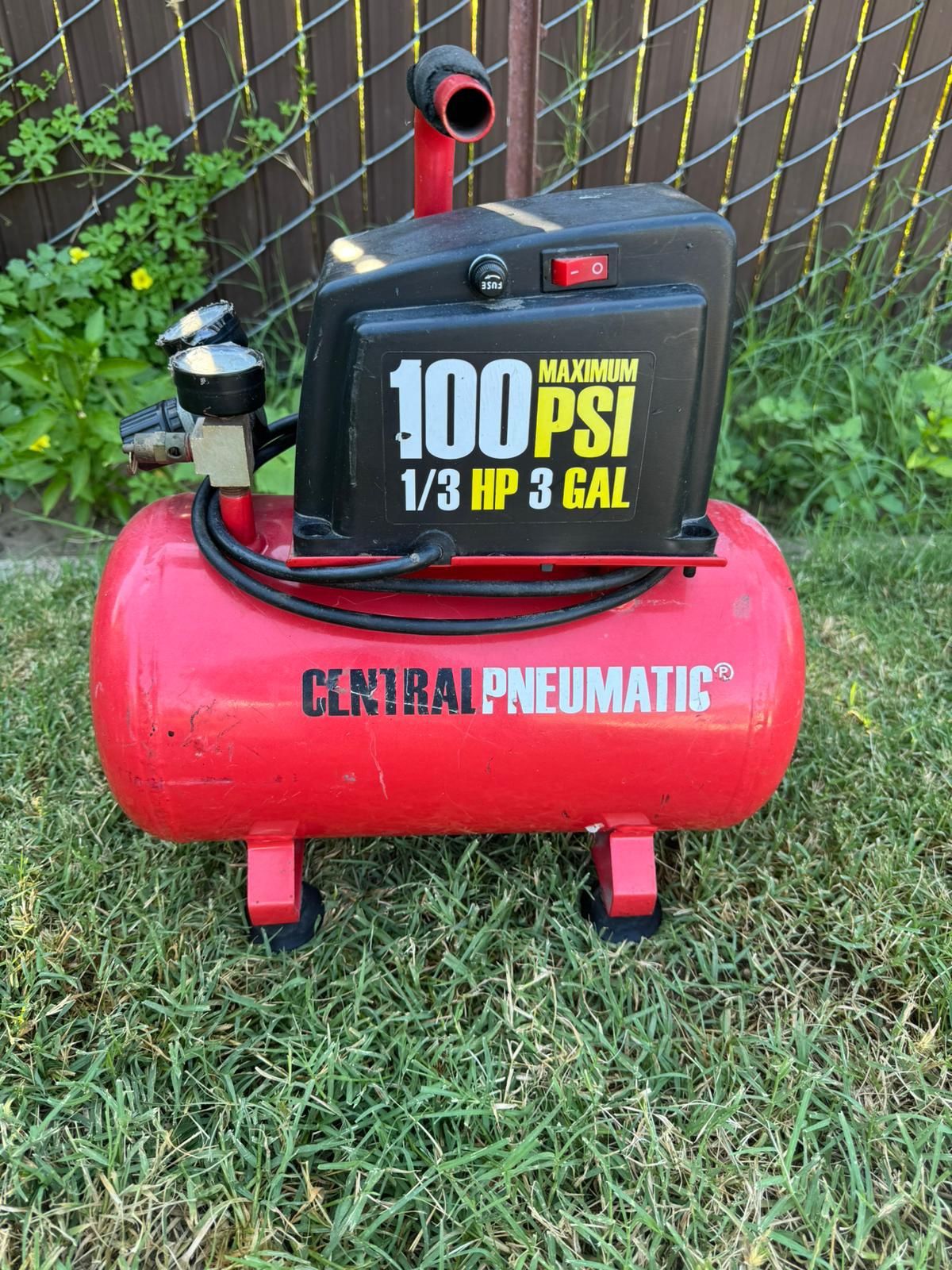 Central Pneumatic Air Compressor