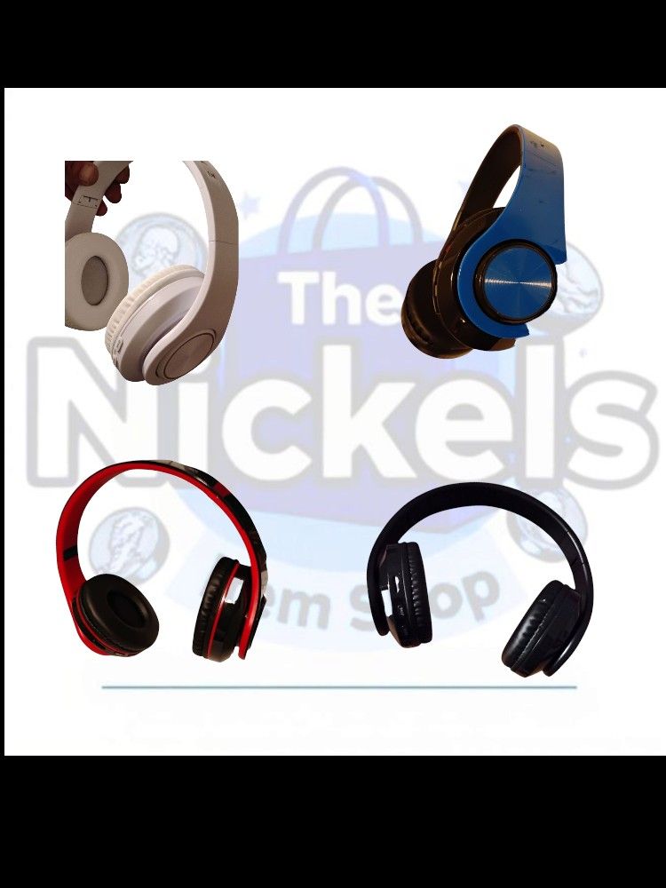 White Wireless Headphones