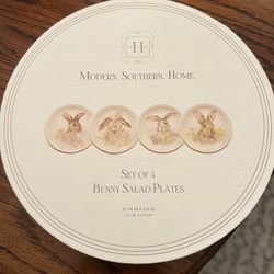 Easter Bunny Dessert Plates