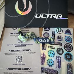 Ultra Miami Saturday & Sunday GA wristband x2