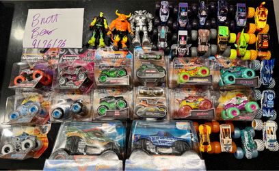 Monster Jam Die-Cast Trucks Large Lot