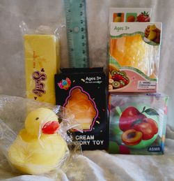 5 Piece Squishy Mixed Bundle