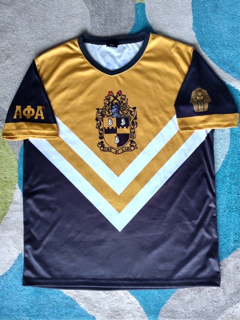 Alpha Phi Alpha Fraternity Jersey Shirt, Discontinued, Large, Greek Traditions