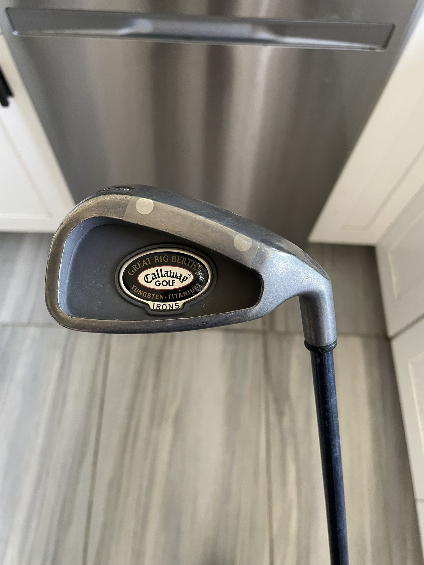 Callaway Great Big Bertha Tungsten Ti 6 iron, RCH 99 Firm Flex, 38” RH - STILL AVAILABLE