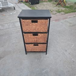 Wicker Storage Drawers 