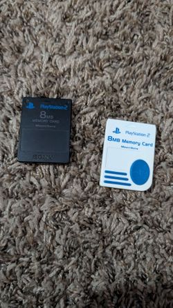 PS2 Memory Cards