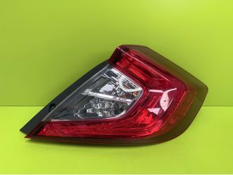 2016 2017 2018 2019 2020 2021 HONDA CIVIC RIGHT TAIL LIGHT OEM