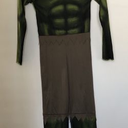 The Incredible Hulk Kids Costume Child Size Large 10/12 Marvel Avengers Hulk