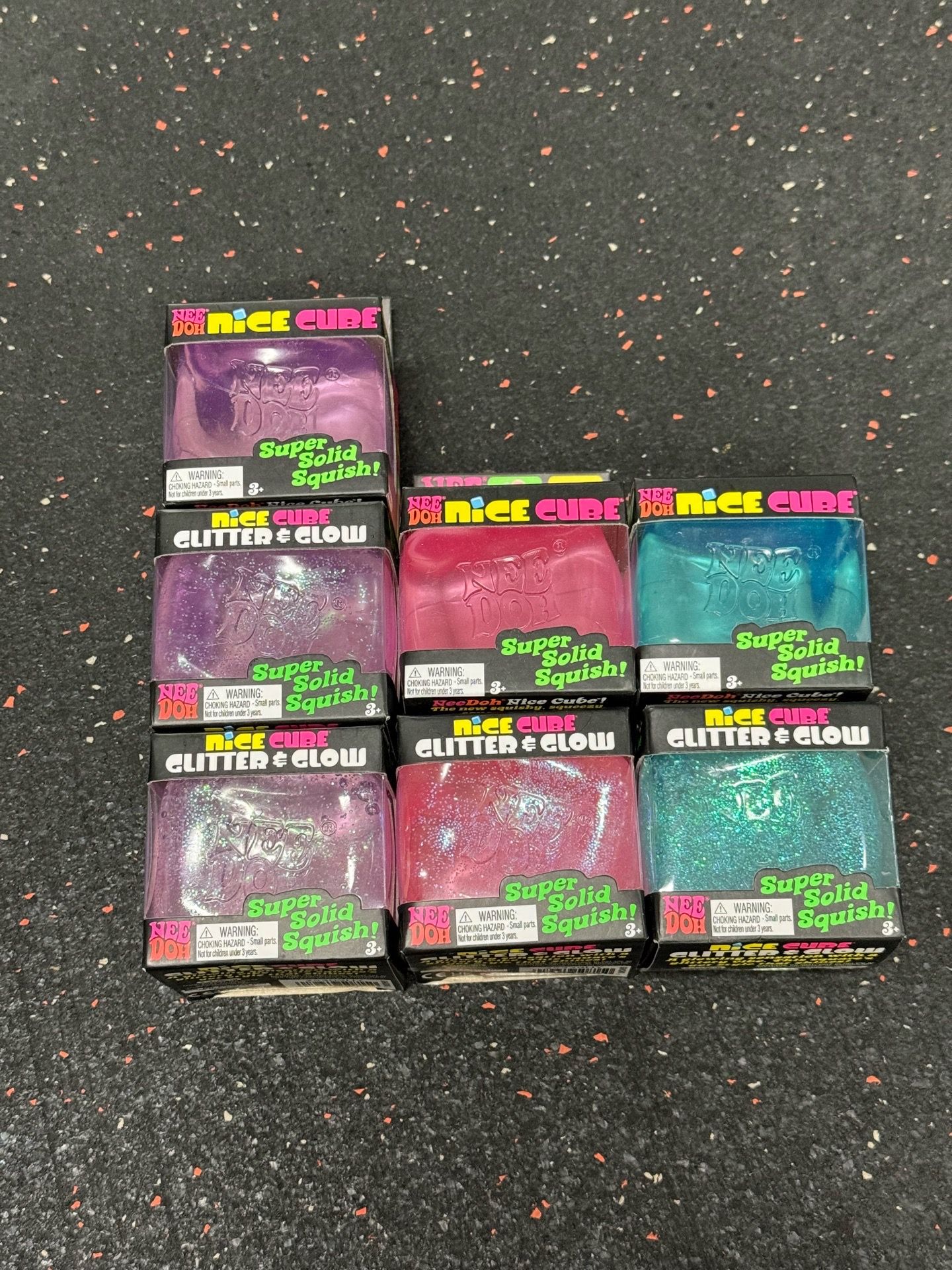 Needoh nice cubes, Glitter Nice Cubes