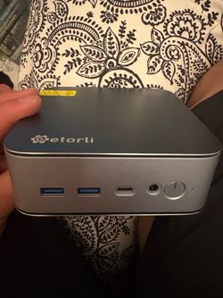 Getorli Mini PC Ryzen 7 6800H(Max 4.7GHz), 32GB LPDDR5 1TB NVMe SSD Mini Computers, Triple 4K Display, WiFi 6 BT 5.3, Dual LAN, Desktop Mini PC for Wo