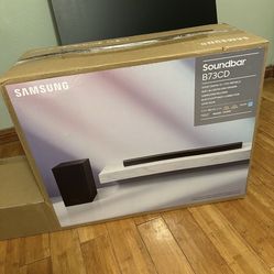 Samsung HW-B73CD ZA 5.1 Channel Soundbar with DTS Virtual:X and Wireless Subwoofer, Adaptive Sound, Game Mode