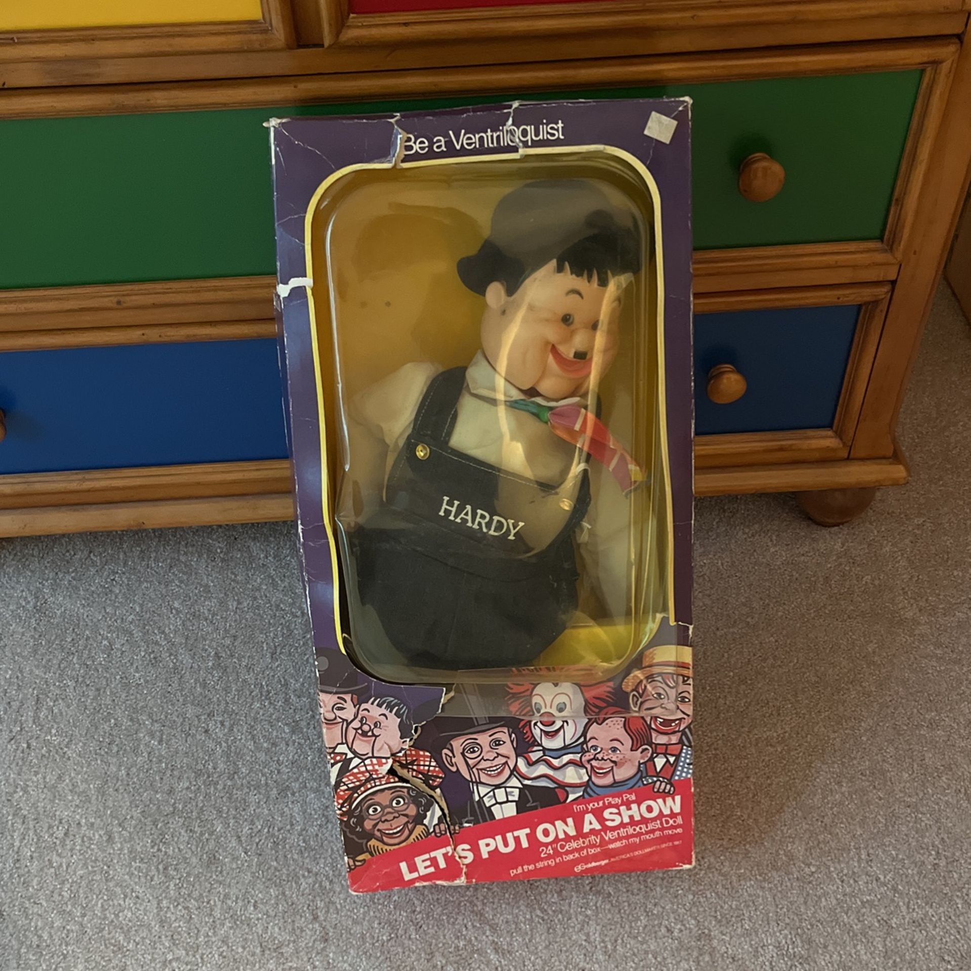 Hardy Ventriloquist Doll