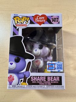 Care Bears Witch Share Bear Official NYCC Sticker Funko Exclusive 