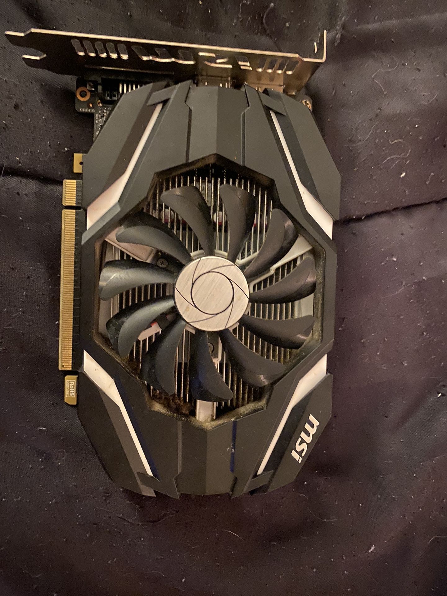 MSI GeForce GTX 1050 Ti 4G OC
