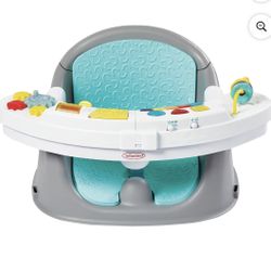 Infantino Music & Lights 3-in-1 New Discovery Baby Seat and Booster, Unisex Baby 4-48 Months, Teal