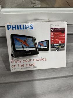 Phillips Dual Screen DVD Player 