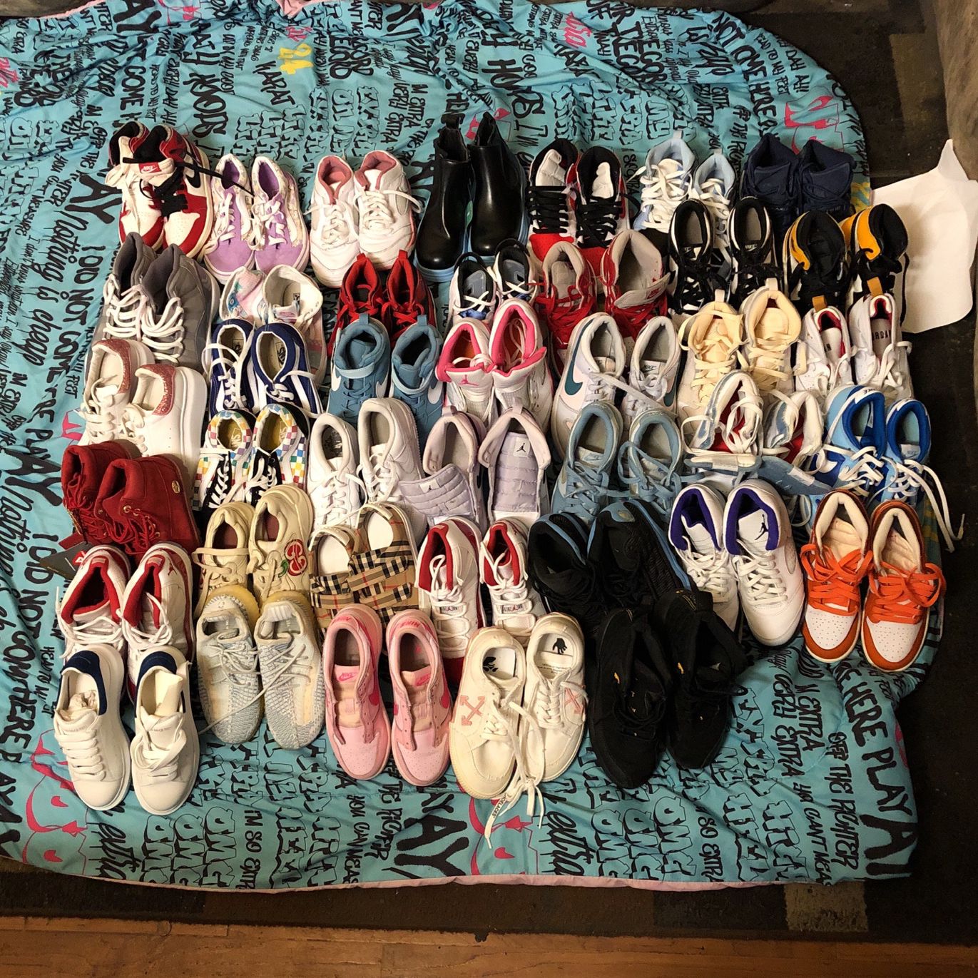 40 Pairs Of Shoes