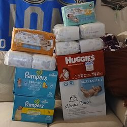 Newborn Size 1 Diapers