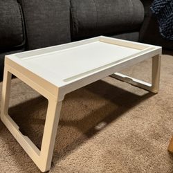 Bed Tray Table with Folding Legs, TV Trays
