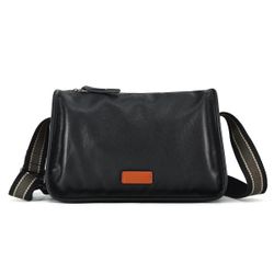 QUQUITO Fashion Genuine Leather Crossbody Bag Shoulder Bags Crossbody Casual Messenger Bag.