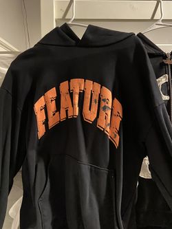 Black Feature Hoodie
