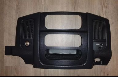 2002-2005 Dodge Ram 1500 Black Color Radio Dash Trim Bezel OEM