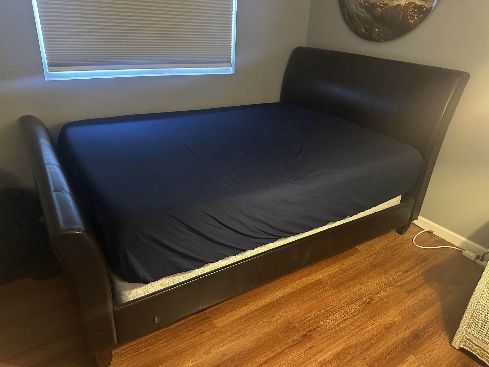 Bed Frame and Box Springs!