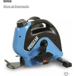 Exerpeutic Progear With Bluetooth Under Desk Fitness Bike . New Un Open Box.