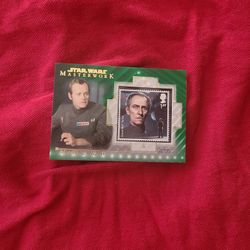 Star Wars Masterwork Stamp Relic Card 