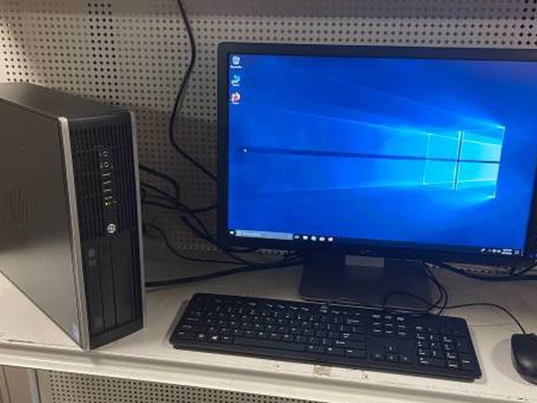 hp desktop i5 processor win 10 comes with monitor keyboard and mouse