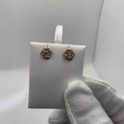Diamond Earring 14k Gold 