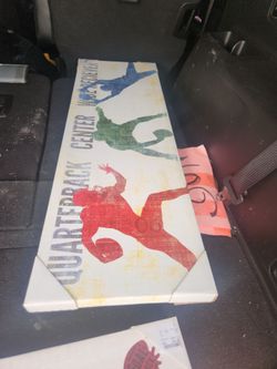 Football players frames