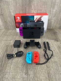 Nintendo Switch Console w/ Cords & Accessories