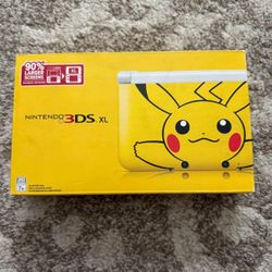 Nintendo 3ds Xl Console Pikachu Edition