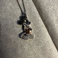 Kay jewelers Mickey Mouse necklace