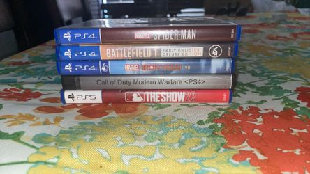 PS4 & PS5 Game Bundle – 5 Games ($40)