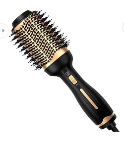 Blow Hair Dryer And Volumizer 3 in 1 Blow Dryer Styler Brush Professional Negative Ion Ceramic