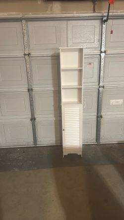 White Tall Cabinet