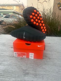 Nike mind slide 001 black chrome size 9