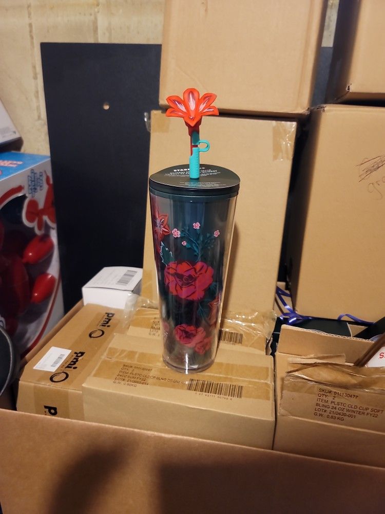 Starbucks Flower Tumbler Venti