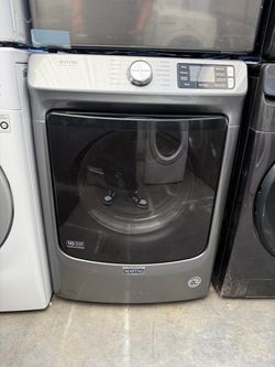 Maytag Stainless Steel front load gas dryer