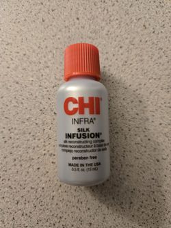 New travel size Chi Infra silk fusion hair straightener  .5 ounce oz