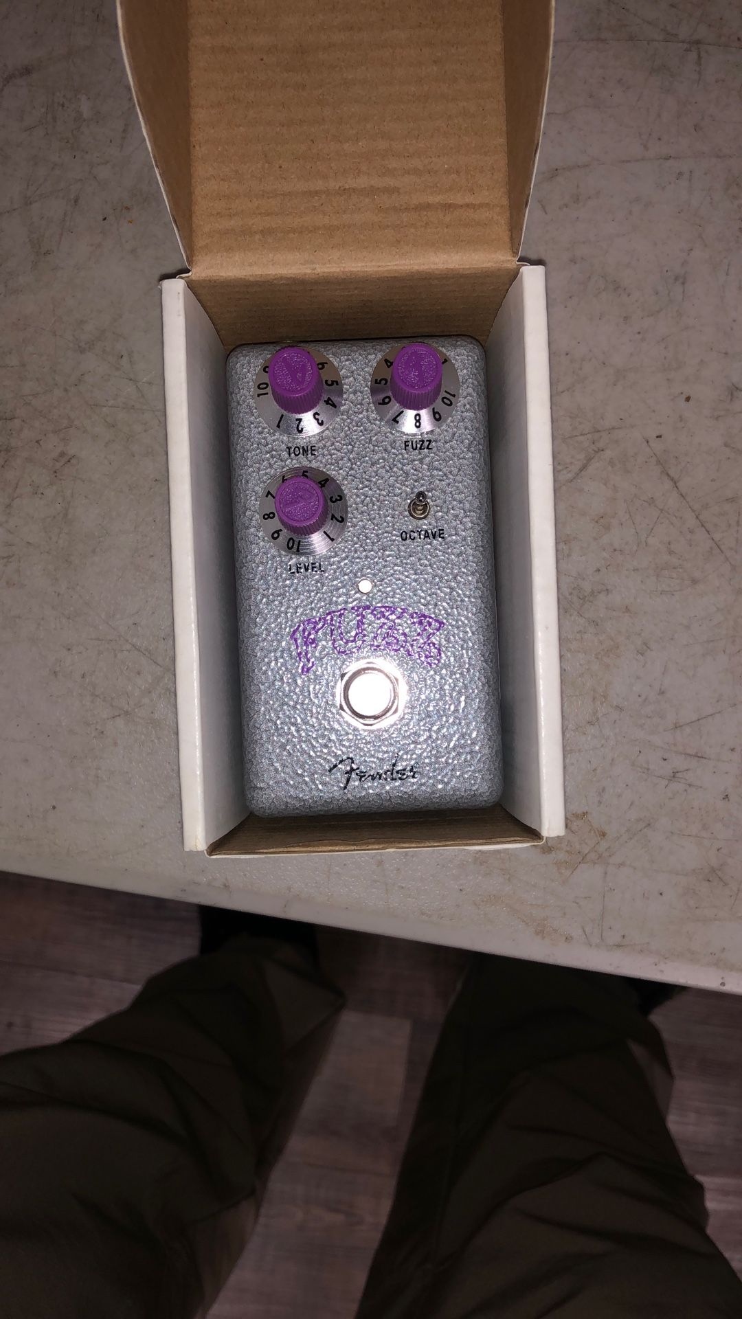 9609 Fender Guitar Effects Pedal Hammertone Fuzz 1580240